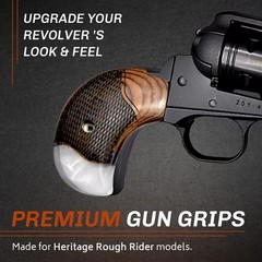 «Silverado» Heritage Arms Rough Rider 6 Shot Grips Rosewood Bird head model