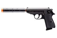 Refurbished Walther PPK/S Airsoft Spring Pistol Bond Gun Kit w/ 400ct bbs
