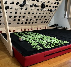 So Ill Climbing Hold Spray Wall Set Bright Green 60 Pieces Fungus, Smooth, Pipes