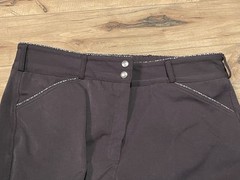 Dover Saddlery Brown Animal Print Pants Equestrian Horse Riding Women’s Size 34