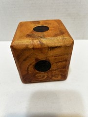 SWOOC Right Center Left Replacement Dice Game Giant Wooden Water Resistant 3.5″