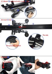 Very Powerful Slingshot Rifle Semi Automatic PIAOYU Updated Not assembled