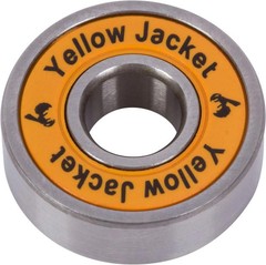 Yellow Jacket Premium Inline Skate Bearings, Roller Skate Bearings, 608, ABEC (P