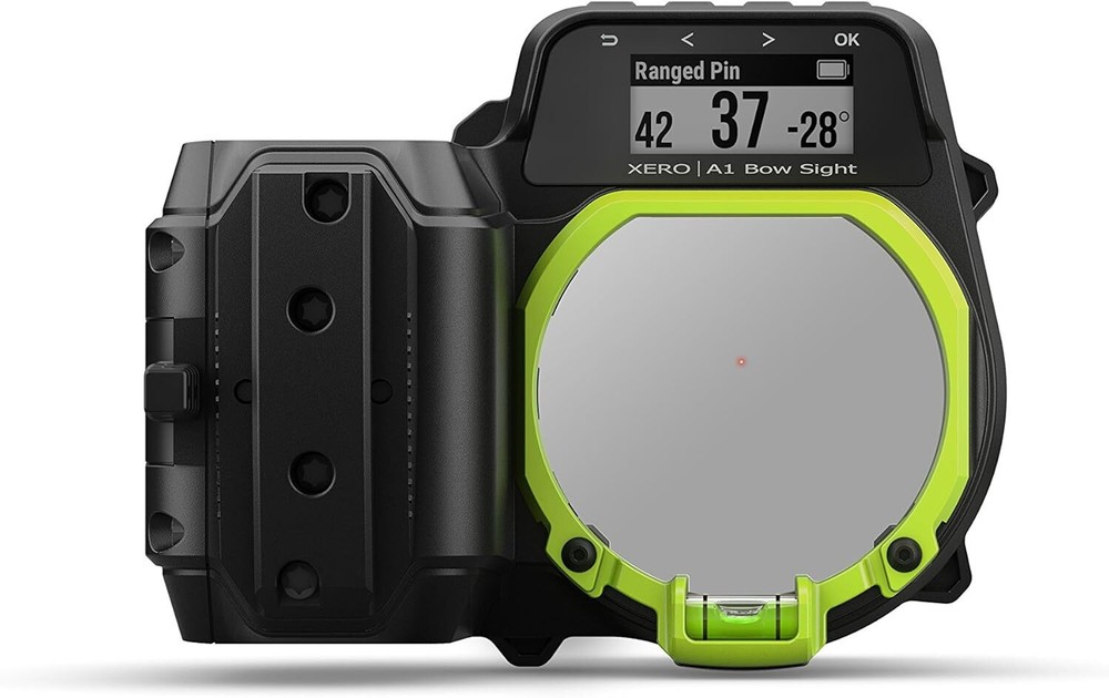 Garmin Xero A1 Bow Sight 2″ Auto-Ranging Digital LED Pins for Unobstructed Views