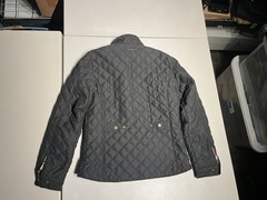 Ariat Jacket Women’s Medium Black Floral Lined Horse Equestrian Quilted Coat