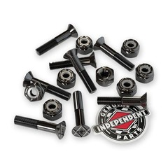 Independent Skateboard Hardware, Phillips, Black/Black, 7/8″