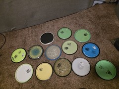 Lot of 14 Used Disc Golf Discs MVP