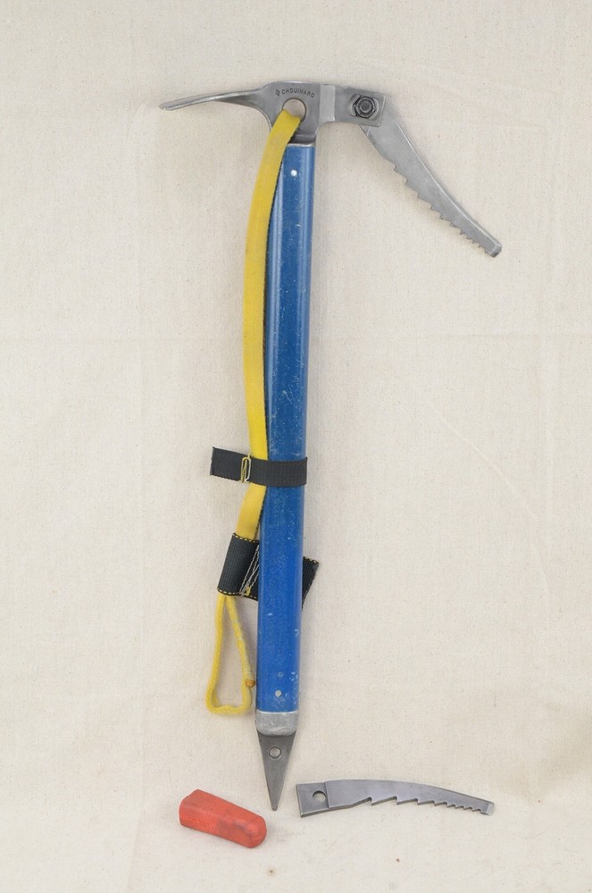 Chouinard ZERO X Ice Axe/Tool 55cm or 50cm w/ Extra Pick, Vintage 1980’s RARE