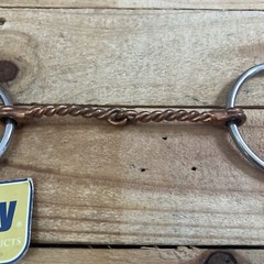Formay 175455 3″ SS O ring w/twisted copper wire mouth,western bit