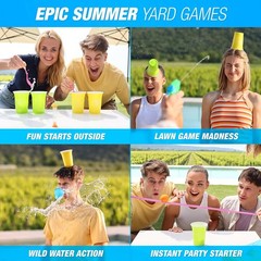 All-family Portable Outdoor Lawn Game for Pool & Backyard Entertainment