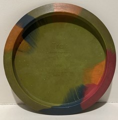 Vibram Disc Golf Trak 170g Medium Splatter Multi Color! Used, No Ink RARE OOP!