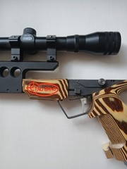 NOS TAU BRNO TAU 7 MATCH COMPETITION AIR PISTOL CZECH REPUBLIC W/ MEOPTA SCOPE