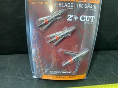 Rage Try Pan No Collar Crossbow 2-blade 100 grain 2″+ cut