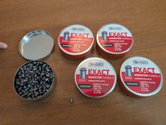 JSB MATCH DIABOLO EXACT RS .177 Caliber Monster Pellets .87g – 400×5 Count