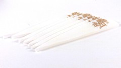 Tonys 3» Archery Vanes Archery All New Super Wave Vane White 50PK TNYSWVW3343B