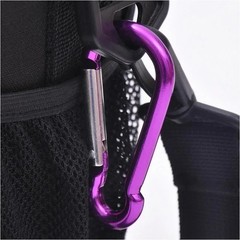 10 PCS Stainless Steel Carabiners Spring Snap Hooks Heavy Duty Keychain Clip NEW