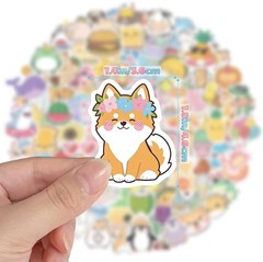 Cool Stickers Pack Random Sticker 106Pcs for Laptop Computer Skateboard Helmet