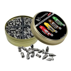 Combo Pack 4 Airgun Pellets .22 Caliber 200ct Pointed + Impact Hunting