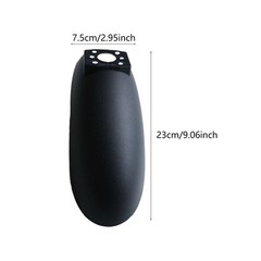 Scooter Front Fender, Scooter Front Mudguard, Easy to Install, Fastener Replace