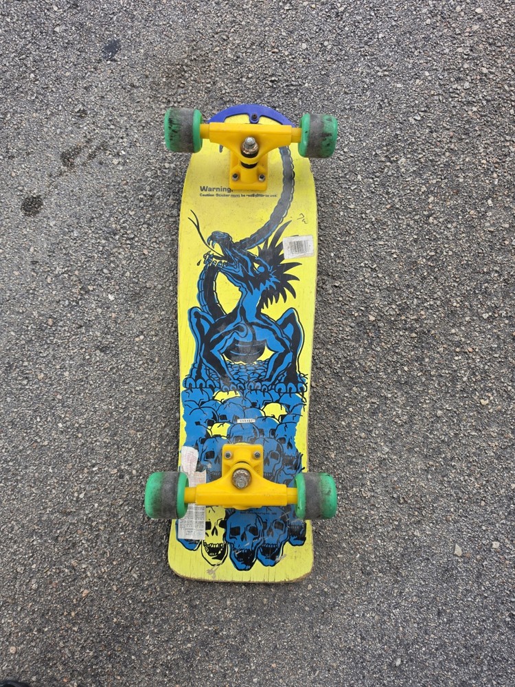Vintage Nash Executioner Blue Dragon Complete Skateboard