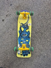 Vintage Nash Executioner Blue Dragon Complete Skateboard