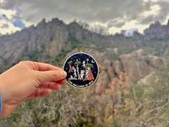 Glow in the dark, Kodama Patch, Princess Mononoke Iron on patch for cap backpack