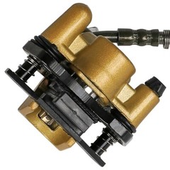 Front Hydraulic Twin Disc Brake Caliper Rotor ATV Go Kart Buggy Golf Cart Quad