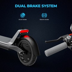 NEW ELECTRIC SCOOTER ADULT WITH DOUBLE SHOCK ABSORPTION & APP FOLDING E-SCOOTER