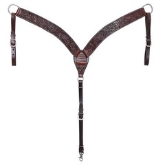 C–SET Western Horse Headstall Breast Collar Set Tack American Leather Hilason