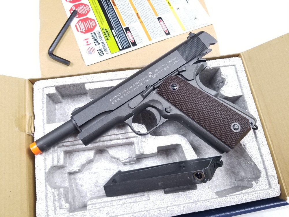 Colt Licensed 1911 100th Anniversary Gas Blow Back Airsoft Pistol