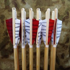 50X Archery Pine Wood Wooden Shafts 31.5in 8/8.5/9mm Traditional Handmade Arrows