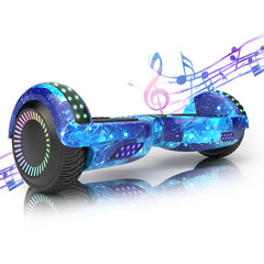 Hoverboard Electric for Kids Bluetooth Self-Balancing Scooter LED Light UL 2272