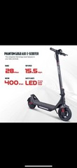 Brand New Phantom Gogo A10 E-Scooter – 28 Miles, 15.5 MPH – $400