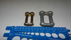 2X Forged Alloy Steel Link Military Parachute Separable Connector MS22021-1 1239