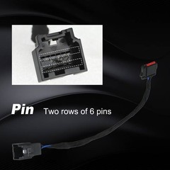 1x USB Media Hub Harness Adapter for Ford Sync 2 to SYNC 3 (GEN1) US