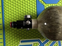 Empire 68 CI / 4500 PSI & Regulator Paintball Natural Carbon Fiber HPA Air Tank