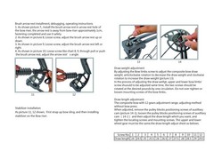 Archery Compound Bow Arrow Set 20-70LBS LH/RH 320FPS Let-Off 80% Target Practice