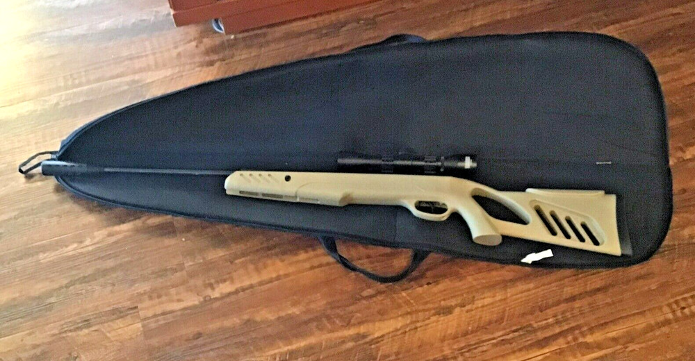 Swiss Arms TAC-1t Nitro Piston Beak Barrel Air Rifle 177 Cal W/4/32 Scope & Case