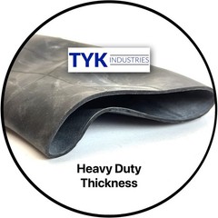 TYK 24×1212, 24×12.0012 ATV Industrial Tire Inner Tube with a TR13 Valve Stem