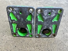 Vintage Gullwing Trucks Skateboard Trucks Phoenix Neon Green OG 80s Used
