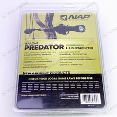 NAP Apache Predator Hog Hunting Stabilizer Green LED Light with Pressure Switch
