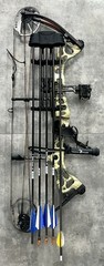 Bear Vast RTH Compound Bow, 20-30″ Draw Length, 40-70lbs Draw Weight (PD1124364)