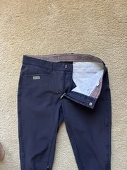 FORHORSES Riding Pants Women’s 44 Blue For Horses Made in Italy