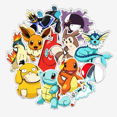 100Pcs Vinyl Anime Sticker Bomb Water Bottle Luggage Skateboard Fridge Decal Lot