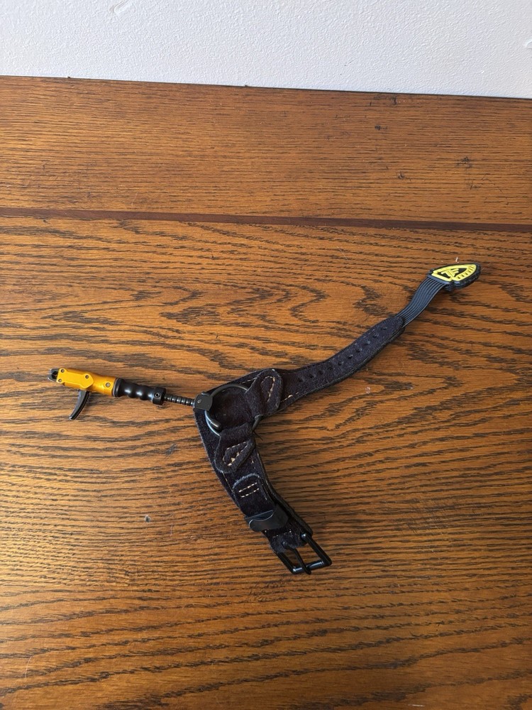 Tru-Fire Archery Wrist Release Aid Orange Black Compound Bow Trigger
