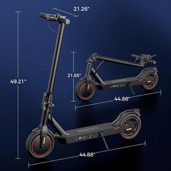 Electric Scooters – 500W/1000W/1500W Adult Electric Scooter, 18/25/28 MPH Top Sp