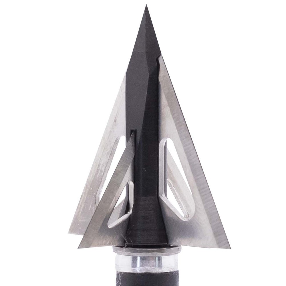 Slick Trick ViperTrick Broadheads 15STVT125 125 Grain 4 Pack Fixed Blade