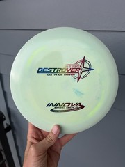 Innova PFN Star Destroyer Penned/Pat#s (*D) 171g Minty Swirl w/Rainbow Foil OOP