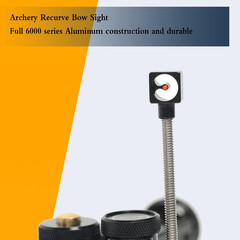 Archery Recurve Bow Sight T Shape Adjustable Shooting Target Sights for Hunting