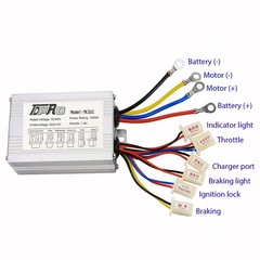 24V 36V 48V 1800W 800W 500W Electric Speed Controller Box Brush Brushless E-Bike
